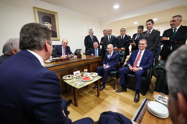 TBMM Başkanı Numan Kurtulmuş, kulisleri ziyaret etti